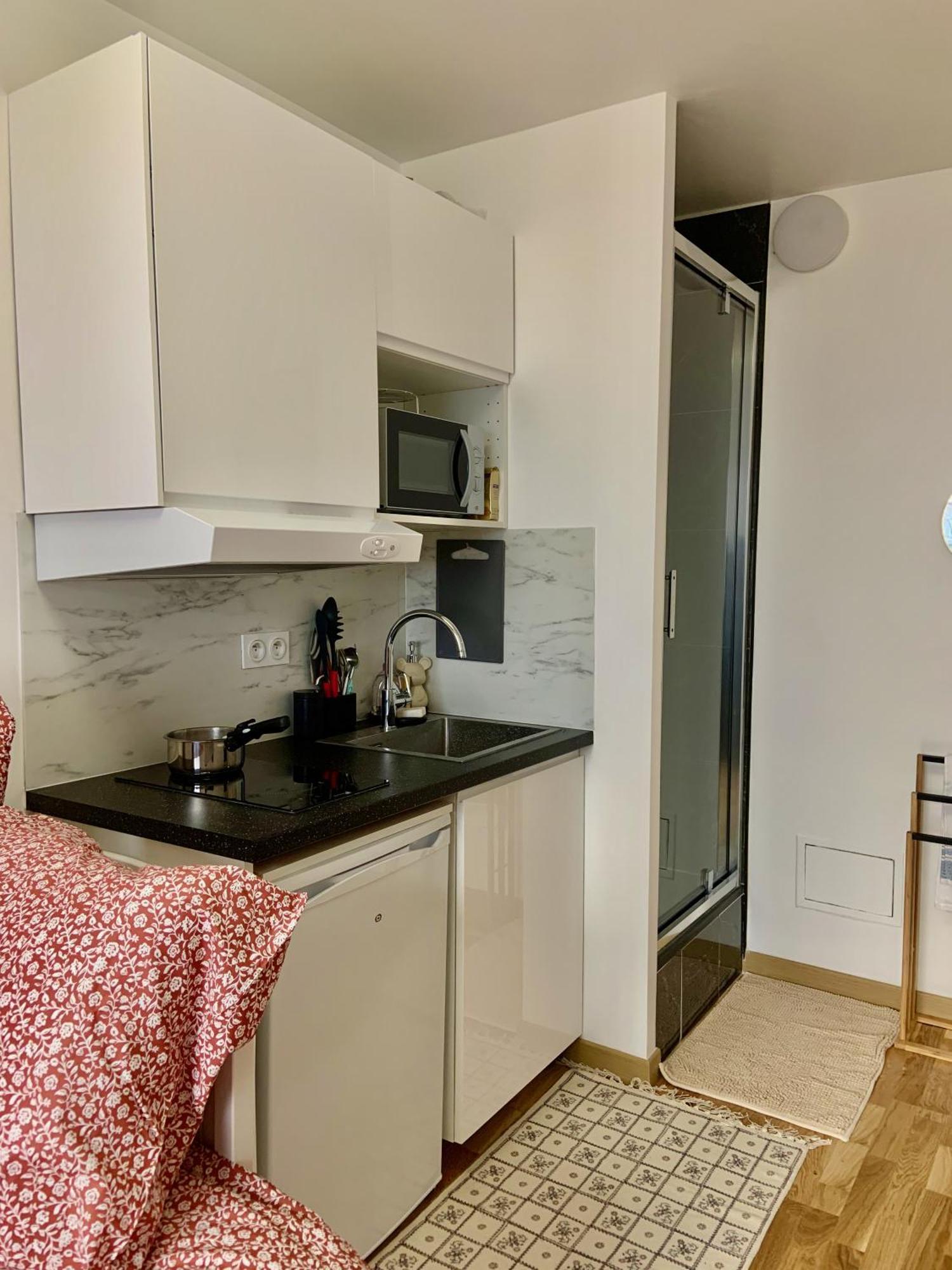 פריז Cosy Studio Trocadero 2 Minute Walk Eiffel Tower מראה חיצוני תמונה